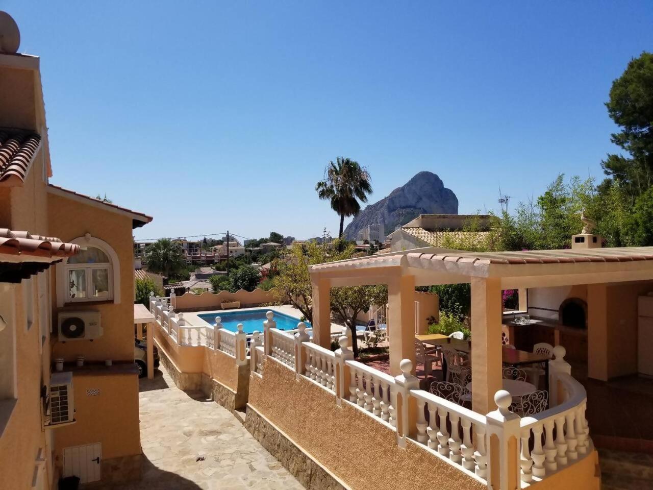 Relaxdiversion En Villa Piscina Bbq Y Cocina Ext Calpe Exterior photo
