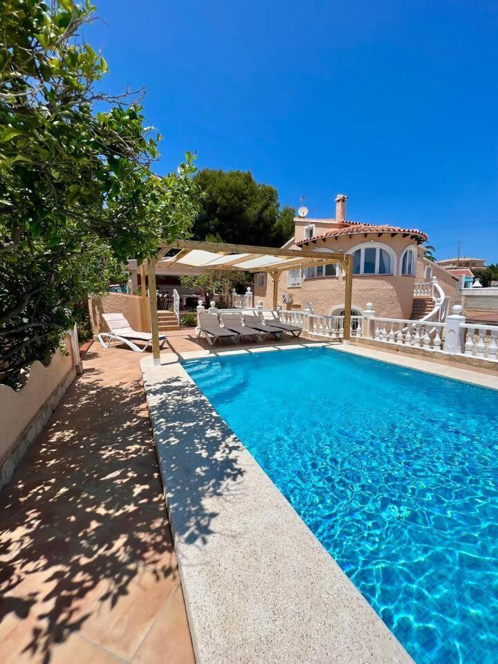 Relaxdiversion En Villa Piscina Bbq Y Cocina Ext Calpe Exterior photo